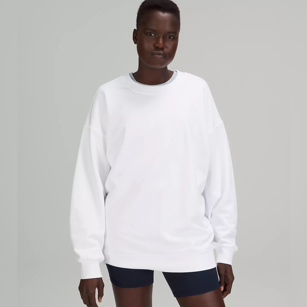 lululemon athletica White Crew Neck Sweater